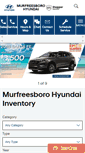 Mobile Screenshot of hyundaiofmurfreesboro.net
